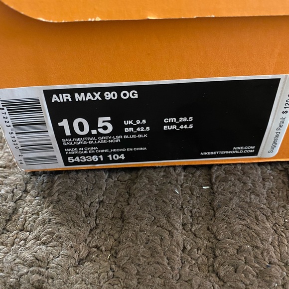 **SOLD** Nike Air Max 90 “Laser Blue” - Picture 4 of 9